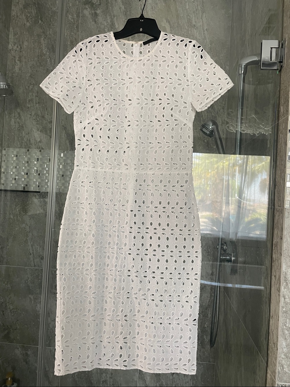 Jenni Kayne White Eyelet Midi Dress